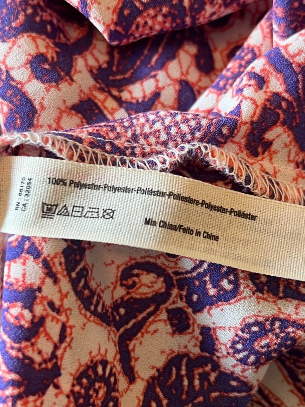 Free People Emily Intimately Slip Dress Purple Pink Floral Paisley Mini Flowy M - Picture 7 of 8